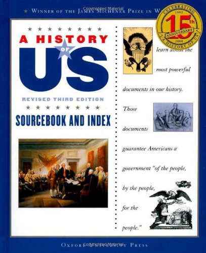 A History of US: Sourcebook and Index: A Histor... 019532725X Book Cover