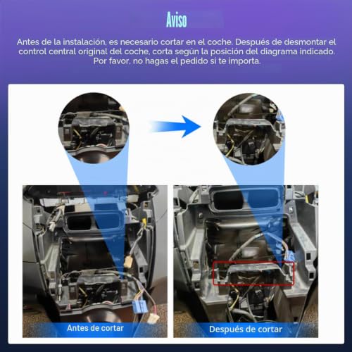 Inefala 8 Core Qualcomm Android 15 4+64G Radio Screen for Toyota Yaris/Vizi 2005-2011 with Wireless Carplay and Android Auto, 9'' Screen Car with Mirror Link Radio FM/RDS GPS WiFi Bluetooth SWC