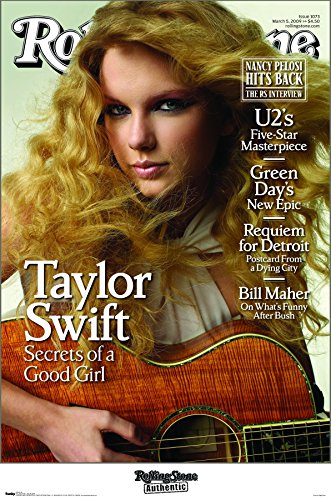 Trends International Wall Poster Rolling Stone Magazine Taylor Swift, 22.375