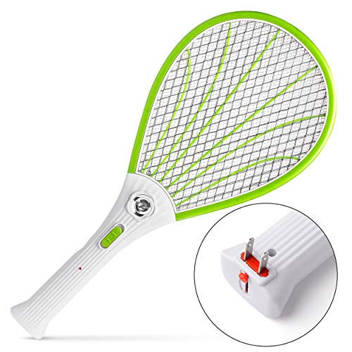 Nikаnd Fly Racket - Light Trap Indoor & Outdoor Tennis Racquet - Fruit Flies Fly Control Best for Camping - Thumbnail 3