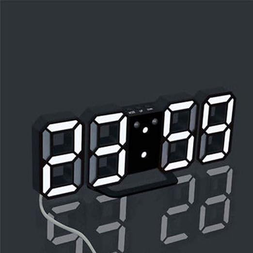 Alarmclocker8B Reloj Moderno Reloj Despertador LED Digital ...