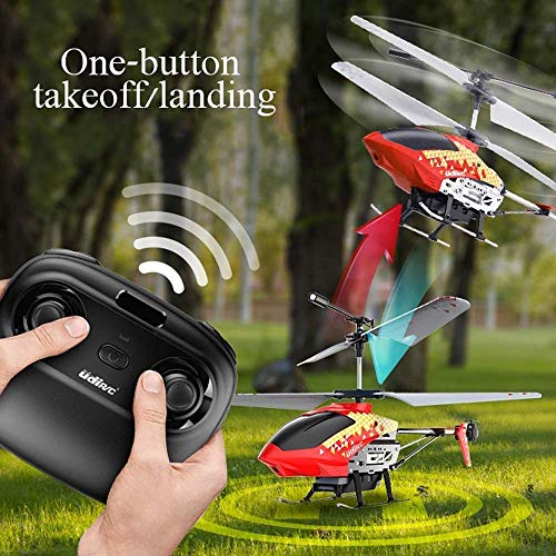 WEHOLY Spielzeug Modell 3.5-Kanal Flugzeuge Spielzeug Höhe Innenflugzeug Mini RC Hubschrauber, Alu Fernbedienung… – Bild 3