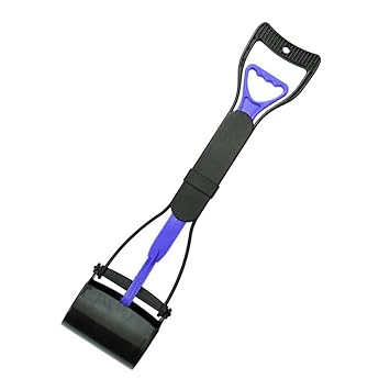 JAINSONS PET PRODUCTS Long Handle Dog Top Poop Scoop (Multicolour, Large Dogs)