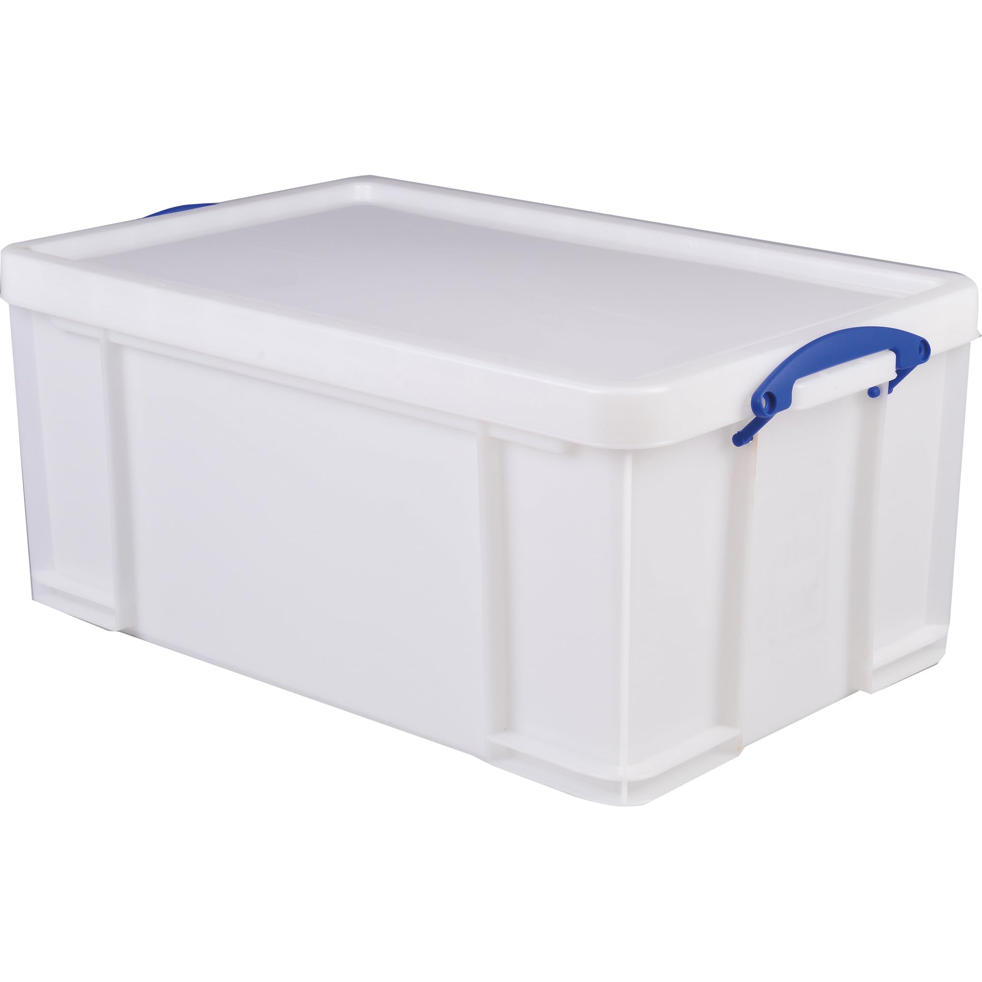 Really Useful Box Plastic Storage 64 Litre White Strong