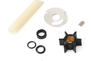 MARKGOO Water Pump Impeller Repair Kit 89981Q1 Replacement for Mercury and Mariner Outboard 4 4.5 6 7.5 9.8 HP Boat Motor Eng