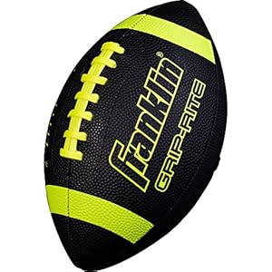 Franklin Sports Youth Footballs – Junior + Pee Wee Kids Footballs – All-Weather Synthetic Leather Outdoor Footballs…