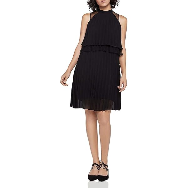 blue dress for baby girl BCBGMaxazria Size 4P Vanessa Black Silk One-Shoulder Dress main image 1