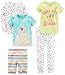 Carter's Baby-Girl 5-Piece Cotton Snug-Fit Pajamas, Ice Cream, 12 Months