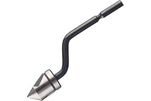 LIRIODEN Replacement Countersink Blade - M2 High-Speed Steel Chamfering & Deburring Tool for Wood, Plastic, Aluminum, Copper, and Steel - BC8301 90° Blade, 1-8.3mm Diameter Range