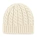NHL New York Rangers Women's Newbury Beanie Knit Hat, One Size, Natural