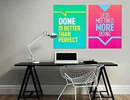 Office Posters Motivational Wall Art Decorative Inspirational