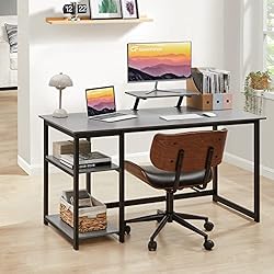 GreenForest Computer Home Office Desk with Monitor