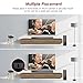 2.1 Channel Soundbar with Subwoofer, ABOX 120W Sound Bar for TV, Wireless & Wired Home Theater Surround Sound, 5 Input with Remote Control, Wall Mountable