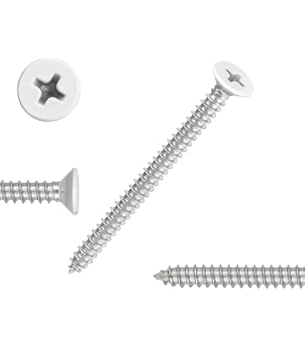 100 Viti A Testa Piatta In Lamiera A Testa Piatta Da 1-1/4