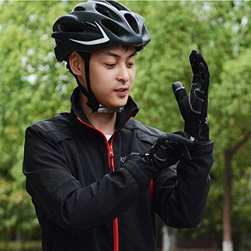 image for Yobenki Cycling Gloves, Touch Screen Gloves Waterproof Warm Gloves Cyc