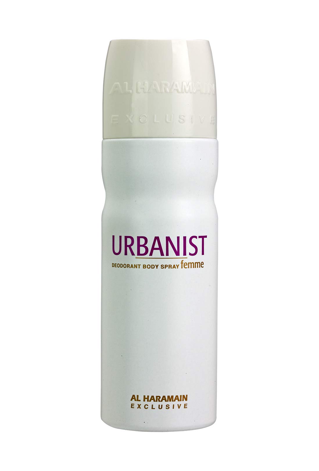 AL Haramain Urbanist Femme Deodorant Body Spray 200ml | Fresh Fruity Floral Scent for Women | Long-Lasting Daily Deodorant with Amber Notes | Elegant Everyday Fragrance Mist