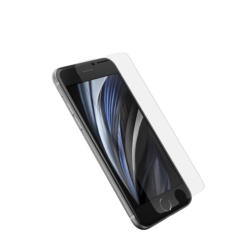 Photo 1 of OtterBox ALPHA GLASS Screen Protector for iPhone SE (3rd and 2nd Gen) and iPhone 8/7 - CLEAR