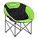 Kingcamp Moon Leisure Lightweight Camping Chair-Padded Seat, Heavy-Duty Construction, with Magazines Bag, Both for Outdoor and Indoor Activities