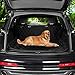 MY YOU AND ME Pet Seat Cover, Dog Hammock, Waterproof Dog Car Seat Cover Protector with Non Slip Silicone Backing for Cars, Trucks, SUVs with Non Slip Backing, Soft, Large, Black