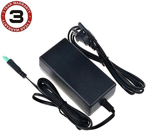 SLLEA AC/DC Adapter for HP DeskJet 3845 3847 Inkjet Printer C9037AR C9037A#B1H Power Supply