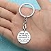 Teacher Appreciation Gift Keychain Key Chain Ring Christmas Jewelry for Teacher Mom Dad (1)