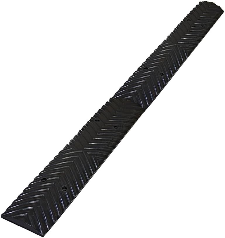 Electriduct Speed Nubs Safety Bump Rumble Strips Kit: 2 Black Sections - Total Length: 39.5"