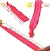 Elastic Hair Ties, No Crease Ouchless Ribbon Ponytail Holders, Bows Rubber Yoga Twist Hair Bands Accessories, Hand Knotted Fold Over Solid Colors (Multi-colored 200Pcs)