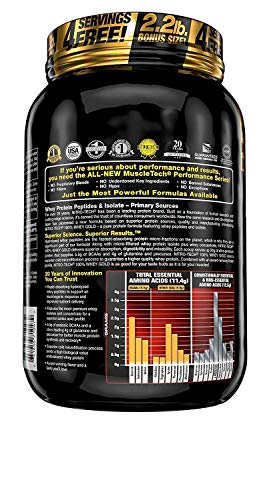 MuscleTech NitroTech Whey Gold Vanilla - Image 3