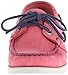 Sebago Portland Crazy H Boat Shoes - Patterned & Distressed Waxed Leather Mocassins with Leather Sock Lining and Non-Marking, Non-Slip Rubber Outsoles