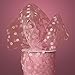 Polka Dot Tulle Ribbon Rolls - 25 Yards - 6 Inches Wide (Polka DOTS - Pink)