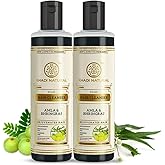 Khadi Natural Herbal Amla Bhringraj Shampoo, 210ml (Pack Of 2)