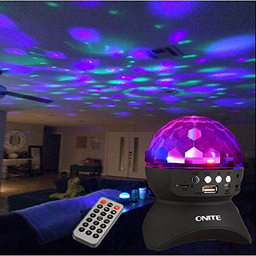 Mini Altavoz con forma de Bola Giratoria de Discoteca