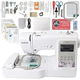 Brother SE600 Computerized Sewing and Embroidery Machine Bundle with 4