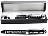 Jeremiah 29:11 Engraved Gift Pen with Presentation Gift Box - Inspirational Christian Living Bible Gifts for Men Women of Faith