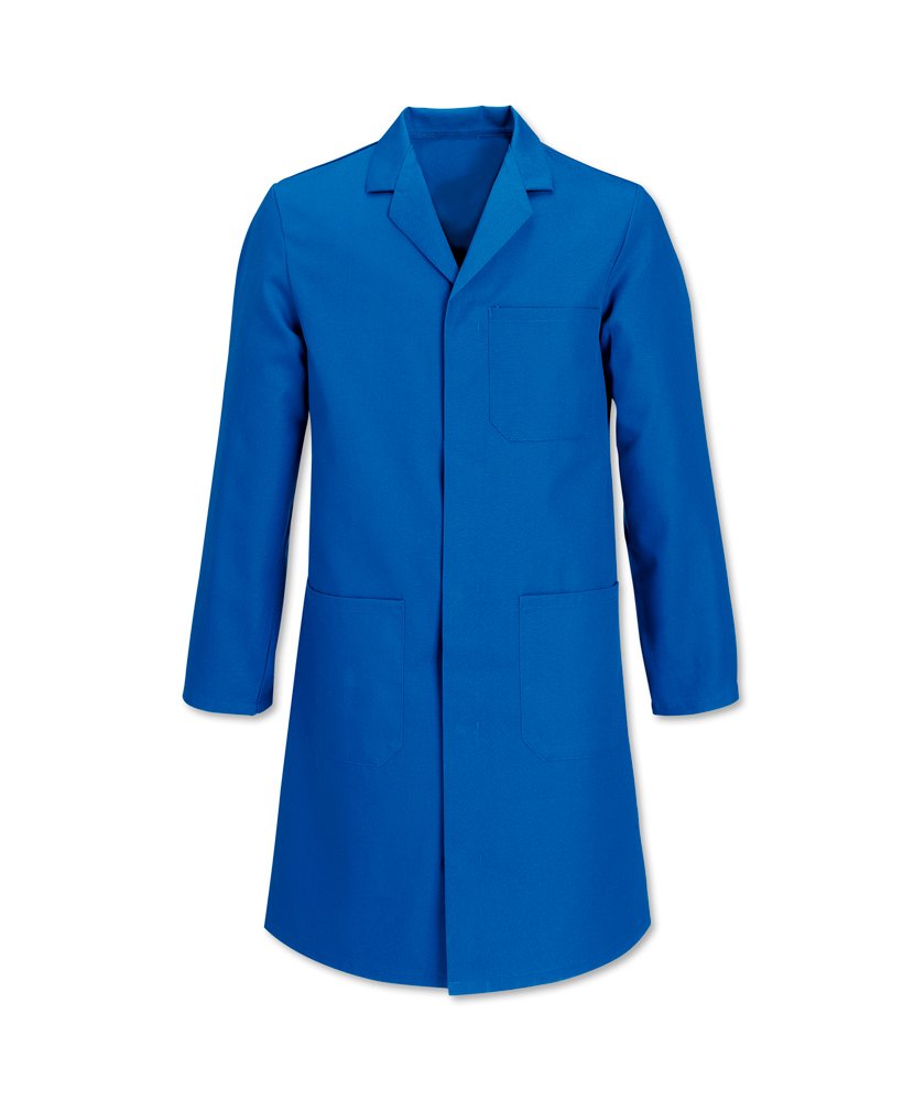 Alexandra AL-WL9RO-124 Men's Stud Coat, Plain, Size 124 cm Chest (50"), Royal