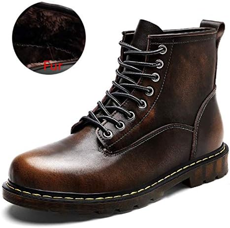 Leather Autumn Men Boots Winter Waterproof Ankle Boots Martin Boots Outdoor Working Boots Men Shoes