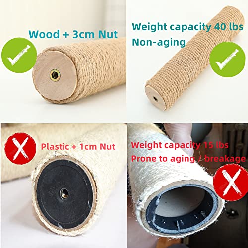 Cat Scratching Post ReplacementCat Tree Replacement Parts, 2nd