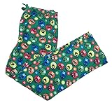 M&M Big Face Fleece Green Lounge Pants