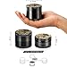 Giyotin 4 Piece Spice Herb Grinder with Pollen catchers includes Travel bag. 2.2