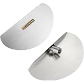 FEIMIRE Stainless Steel Culvert Cleaning Hand Tool for 8 Inch I.D. Pipes | 6 1/2" wide stainless steel tool head designed for 8" diameter culvert pipes, handle not included