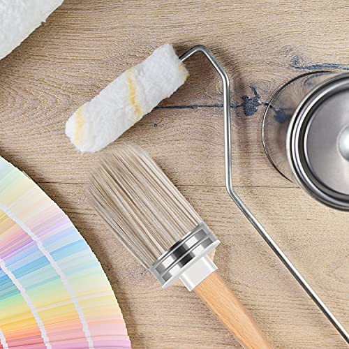 Professional Chalk and Milk Painting and Wax Brush for Furniture,DIY