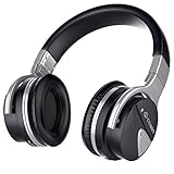 Wireless Headphones, Marvotek Bluetooth Headphones Over Ear Headphones Stereo Headphones Noise Cancelling Headphones with Microphone Adjustable Earphones ANC Headset