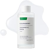 EQQUALBERRY Swimming Pool Toner - Korean Toner for Daily Exfoliating & Deep Hydration with Natural Enzyme Protease & Hyaluronic Acid, For Sensitive Skin, 5.24 Fl Oz (155ml)