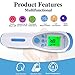 Forehead Thermometer, Digital Thermometer Non Contact Medical Infrared Thermometer for Fever, 3 Modes Body/Surface/Room Baby Thermometer, LCD Display Infrared Thermometer