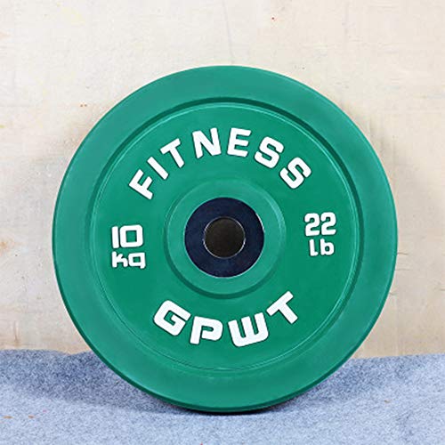 Olympic-Rubber-Bumper-Weights-Plates-25kg-25kg-Colour-Coded-for-Strength-Training-Fitness-Exercise-Lifting-Fat-Loss-Ripped-Calisthenics-1-Pair