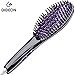 Gideon Professional Ceramic Heated Hair Brush Straightener Iron - Amazing Hair Straightener/Professional Quality Straight Hair in Minutes [UPGRADED]