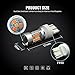 SIRIUSLED Extremely Bright White and Amber Switchback PX Chipset SMD LED Bulbs with Projector for Car Turn Signal Lights DRL 7440 7441 7443 7444 992