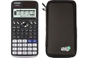 Casio FX-991EX Scientific Calculator + WYNGS Protective Case Black