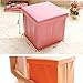 Geartist GOO1 Leather Folding Organizer Storage Ottoman Bench Footrest Stool Coffee Table Cube, Camping Fishing Stool, Quick and Easy Assembly, Perfect for Child. 12