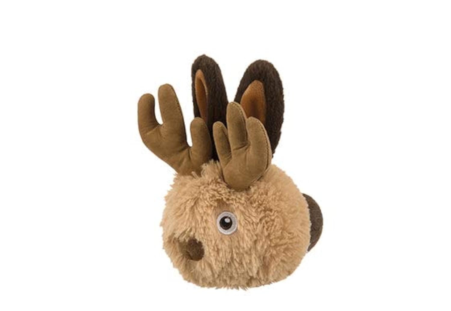 P.L.A.Y. Willow’s Mythical Plush Dog Toy – Jasper the Jackalope | Durable Squeaky Toy for Dogs | Eco-Friendly Recycled Fill | Safe, Non-Toxic, Machine Washable, Fun Antelope Rabbit